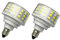 Hope lamps E11 10 W 110 V Lampe in Pilzform, nicht flackernd, LED, Lichtquelle, energiesparend, 1000 lm (2 Stück), 10 W-110 V, ColdWhite