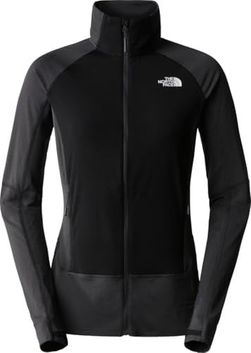 The North Face NF0A825K4JK1 Women’s Bolt Polartec Jacket Jacket Damen Asphalt Grey-TNF Black- Größe S