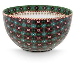 Pip Studio Berry Blues Bowl Clover Green 12cm