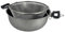 MA MAISON Friggitrice con Cestello Ø 24 cm e 2 Manici Pentola Antiaderente in Alluminio per Friggere -Per Gas Vetroceramica e Fornelli Elettrici- Padella per Frittura + Manici Antiscivolo con Foro