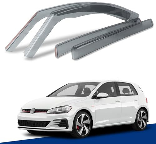 autozen Car Wind Deflector, Wind Deflector for VW Golf MK7 hatchback 5-door 2012-2020