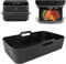 Teglie Silicone per COSORI Friggitrice ad Aria 10 Litri Dual Blaze TwinFry, Teglie Silicone per Friggitrice ad Aria riutilizzabile per COSORI Friggitrice CAF-TF101S-AEU NINJA AF500EU