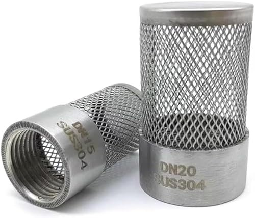 Gartenbewässerungs-Rohrleitungsfilter, 1 Stück Edelstahlfilter, 1/2 Zoll, 3/4 Zoll, 1 Zoll, 1-1 * 2 Zoll, 2 Zoll, 3 Zoll, 4 Zoll Innengewindefilter(1.2)
