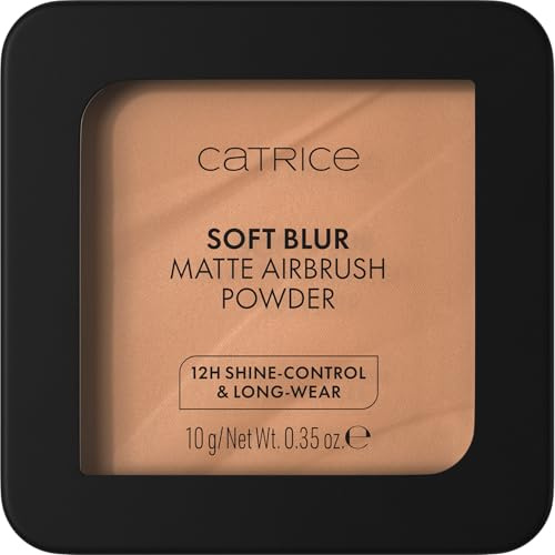 Catrice - Mattierendes Puder, Soft Blur, matt, Airbrush – 040 W, Beige
