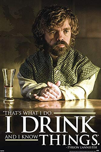 Game of Thrones Tyrion Lannister Poster Multicolore