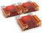AUPROTEC Fusible de hoja Maxi 20-80A, fusible enchufable para automoción, elección: 40A amperios, naranja, 3 piezas