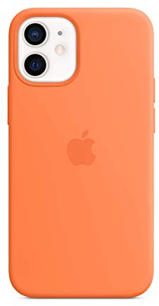 Apple Silikon Case mit MagSafe (für iPhone 12 Mini) - Kumquat - 5.4 Zoll