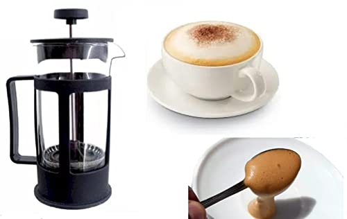 Vidoelettronica® SBATTITORE SCHIUMATORE Schiuma Latte Caffe Bevande Cappuccino BAR Decorazione Shaker Vetro
