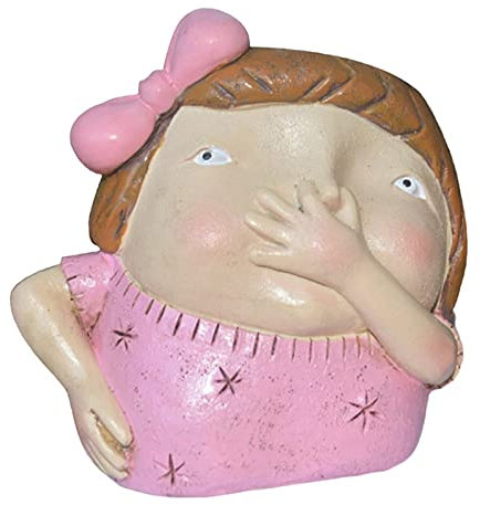 YQLKD Statue Décor Sculpture Vase Plante Succulente Pot Caractère Pot Décoratif