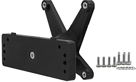3IDEE Adaptador VESA compatible con monitor BenQ (EX3203R, EX3501R) - Soporte VESA 75x75 mm - para pantallas sin conexión VESA - Para montaje en monitor o soporte de pared