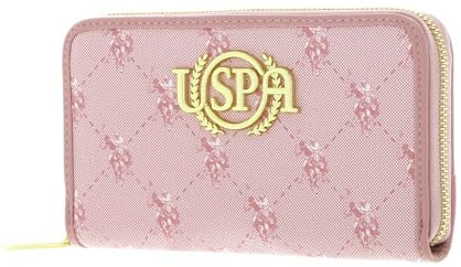 U.S. POLO ASSN. Hampton Zip Wallet Rose