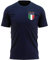 Italia Shirts für Herren, Italien-Flagge, Retro-T-Shirt, Fußball-Land-Fans, italienisches Rugby-Fußball-Top, navy, L