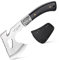 TAN REN Axt Beil Survival mit Scheide, 21CM Bushcraft Axt Holz, Scharfe Wikinger Axt, Kleine Camping Axt mit Holzgriff, Mini Outdoor-Axt Handbeil für Gartenarbeit, Camping, Jagd