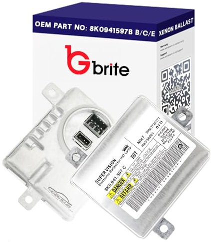GBrite 1 ballast de phare 8K0941597 B E C Xenon OEM HID Keboda D3S D3R A.UDI A3 8P 8 V A5 V.W G.OLF MK7 GTD GTI