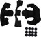Yardwe 1 Satz Helmschwammfutter Fahrradhelme Helmkissen Matten Reithelmkissen Motorradhelm Ersatzpolster Fahrradhelm Ersatzpolster Helmpolster Anti- -Helmschwammpolster Flanell