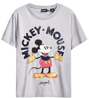 Desigual TS_Mickey Mouse, 2001 NEUTRAL Gray, S