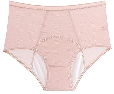 Culotte Menstruelle Grande Taille Haute Boxer Flux Tres Abondant Protection Serviette Hygiénique De Regle Coton Lavable