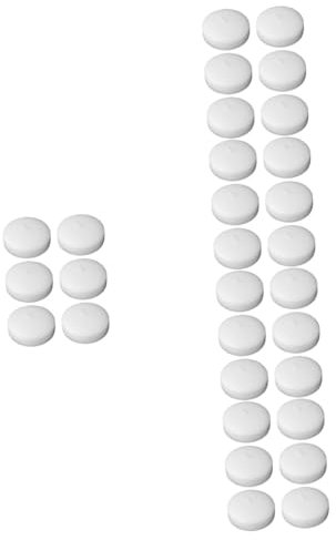 Zerodeko 5 Sätze Kerze Elegant Wedding Candle Mould Candle Guy Candle Lamp Romantic Partyzubehör Pool-teelicht Party-teelicht Poolparty Teelicht Heimdekoration Soja-wachs Weiß 6 Stück * 5