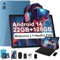 2025 Newest Tablet 10 pollici Android 14, 22GB RAM+128GB ROM/TF 1TB, 8-core 2.0GHz, 8000mAh, UFS 2.1 Flash, Corpo in Metallo, Doppio WiFi, BT5.0, 8+5MP, Widevine L1, Con Tastiera e Mouse, Blu