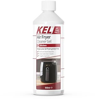 KEL - Air Fryer Cleaner Gel | Oven Cleaner Solution for Removing Baked-On Grease and Food - Degreaser for AirFryers Without Causing Damage - 500ml