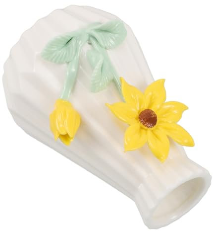 GLEAVI Wohnmobil-vase Vase Aus Hübsche Blumenvase Boho-vasen Einzigartige Blumenvase Vasen Für Blumen Dekorative Vasen Für Wohnkultur Blumenvasen Keramik