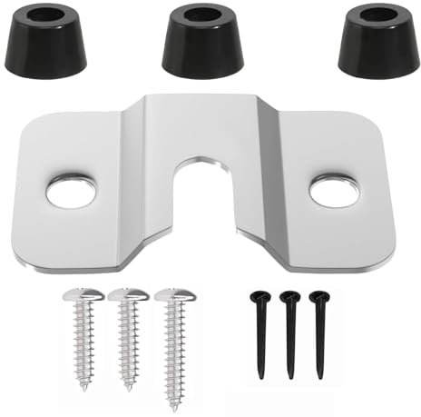 Dartboard Hanger, Stainless Steel with Silvery Color,3pcs Screw and 3pcs Nail for Hanging Dartboard，Darts Board Bracket，Dartboard Mounting Kit，Dartboard Fixing Kit，Dart Board Fittings