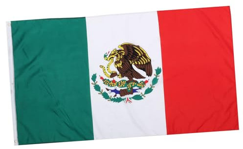 JOINPAYA Bandera Nacional Bandera Decorativa Decoraciones Para Exteriores Bandera Mexicana Pequeña Bandera Nacional Mexicana Bandera De México Pequeña Bandera Nacional Bandera