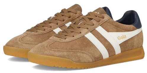 Gola Men's Torpedo Sneaker, Tobacco/Off White/Navy, 11 UK