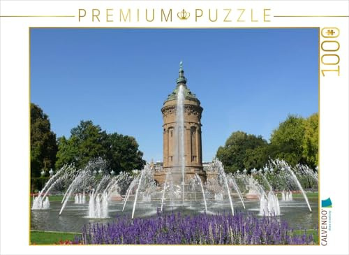 Puzzle · Wasserturm, Mannheim/Deutschland | 1000 Teile · Lege-Größe 64 × 48 cm · CALVENDO Puzzle