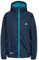 Trespass Qikpac Jacket Female, Navy, M, Compact Packaway Waterproof Jacket for Women, Medium, Blue