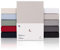 Blumtal® Premium Spannbettlaken 140x200cm Jersey - Oeko-TEX zertifiziertes Spannbettlaken 140x200cm Baumwolle 100% - Spannbetttuch 140x200cm für Matratzen bis 25 cm - 140x200 Spannbettlaken - Grau
