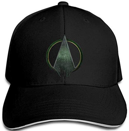 Baseball Cap Baseballmütze Herrenmode Casual Snapback Print Grafik Hüte Green Arrow Symbol
