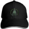 Baseball Cap Baseballmütze Herrenmode Casual Snapback Print Grafik Hüte Green Arrow Symbol