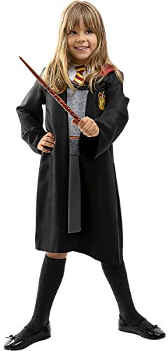 Funidelia | Hermine Granger Kostüm 100% OFFIZIELLE für Mädchen Größe 5-6 Jahre Gryffindor, Zauberer, Film und Serien, Hogwarts, Zubehör für Kostüm - Lustige Kostüme für deine