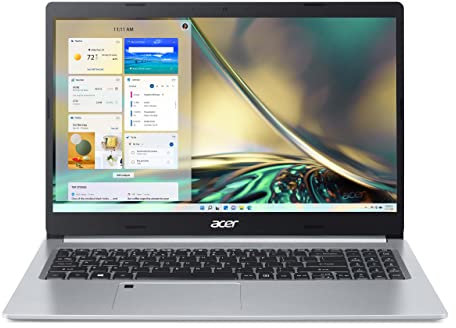 Acer Aspire 5 (A515-45-R1ZL) Laptop | Display 15, 6 FHD | AMD Ryzen 7 5700U | 16 GB RAM | 1 TB SSD | AMD Radeon Graphics | Windows 11 | Tastiera QWERTZ | Argento