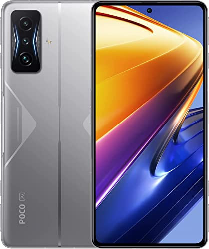Poco F4 GT 5G Smartphone Snapdragon 8 Gen 1 processeur 6,67 Pouces 120 Hz AMOLED, caméra 64 MP, Batterie 4700 mAh, NFC (Knight Silver, 8+128 Go)