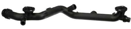 GATES 02-2828 Kühlmittelrohrleitung Kompatibel mit AUDI A6 Avant 4G5, 4GD, C7 06E121045AB 4275-22828 427522828