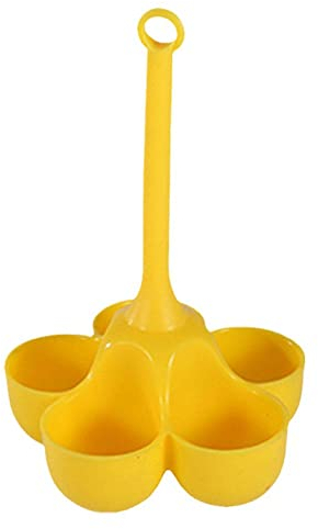 RYGRZJ Eierhalter, gedämpfte Eierablage zum Dämpfen oder Kochen von Eiern, Silikon-Eierhalter, Eierpochieren, Kochkocher, Topf, Dampfregal für Herd, Küche, Gadgets, Esszimmer, Küchenwerkzeuge