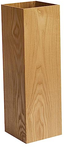 DOITOOL Seau à Parapluie en Bois Vintage - Support de Parasol extérieur - Support de Parapluie intérieur - Support de Rangement pour parapluies