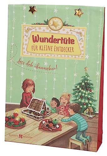 Meine Wundertüte zu Weihnachten. Ein tolles Überraschungspaket für Kinder ab 3 Jahren, welches das Warten auf Heiligabend verkürzt. Format 21,5 x 15 x 4 cm