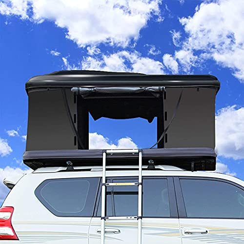 VVHUDA Free to Build SUV-Auto Selbstfahrendes Autodach-Hardtop-Zelt, Outdoor-Camping-Shell-Auto-Campingzelt, Dickes und bequemes Kissen,5 small Gift
