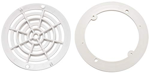 Bntaomle Anti- Filter für Pool, Schraubdeckel, für Drainage, rund, Abdeckung für Bodenablauf, ABS, Hauptablaufanschluss, rund