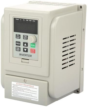 BuyWeek Variateur de Fréquence VFD Contrôleur de Vitesse à fréquence Variable monophasé 220 VAC for Moteur AC triphasé 2,2 KW