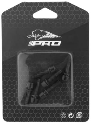 YYunying Bike Stem Bolts, Black, 6PCS M5x18mm | Stainless Steel, With Washer, For BMX MTB Road Bikes