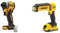 DEWALT DCF850N-XJ 18V XR Brushless Compact Impact Driver - Bare Unit & DCL050-XJ 18 V XR Handheld Yellow LED Area Light, Bare Unit, Multi