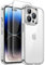 JETech 3 in 1 Case for iPhone 14 Pro 6.1-Inch with 2 Pack Tempered Glass Screen Protectors, Non-Yellowing Shockproof Bumper Phone Cover (Clear)