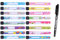 EIHI Notfall-Armband für Kinder - 16 Stück SOS armband kinder mit 1 Marker Stift - notfallarmband kinder - Kinder Namensarmband - Sicherheitsarmband zum beschriften für Telefonnummer
