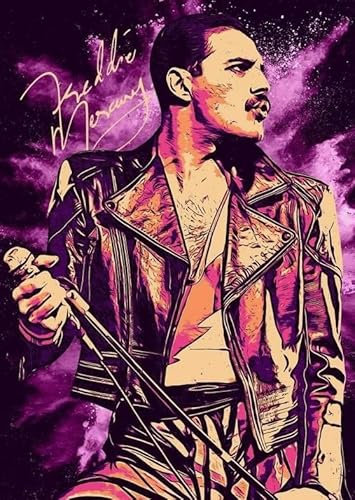 WDZFF Jigsaw Puzzle 1000 Pieces Queen.Band Posters for Adult Familys Puzzle Toy Decompression Game Wx195Qe