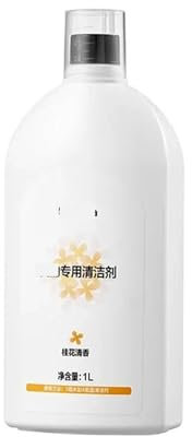 Sweeping Robot Floor Cleaning Liquid 1L Floor Detergent Cleaning Solution, Compatible for Midea V10/V12/W11 Vacuum, Compatible for Shark Vacuum