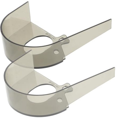 KOMBIUDA 2er Satz Kunststoff Fahrradkettenschutz Mountainbike-kettenschutz Rennrad-kettenschutz Schwarz Passend Für Verschiedene Fahrrädtypen